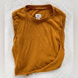 BDG Vintage Grunge Copper Cropped Tank Top